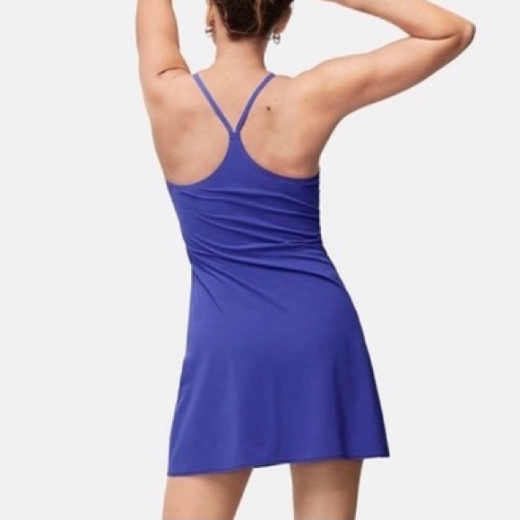 OUTDOOR VOICES Exercise Dress Blue Orchid M - Picture 2 of 13